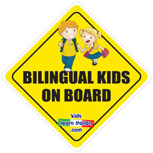 Bilingual on Board Sign