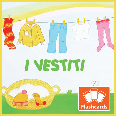 Clothes Flashcards x 20 - Full Set