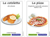 Lunch & Dinner Food Flashcards x 16 - Full Set