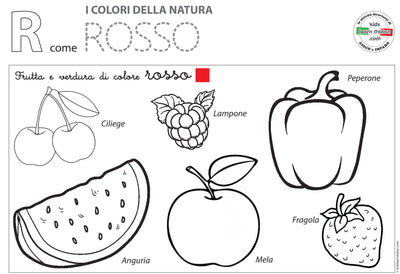 R come ROSSO - Worksheet