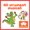 Animals & Instruments Flashcards x 8 - Full Set