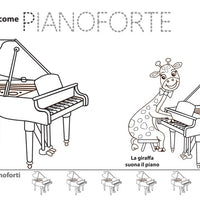 Animals & Instruments - Worksheets for 3 to 6-Year-Olds